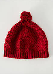 Bonnet rouge OOXOO pour enfant seconde vue