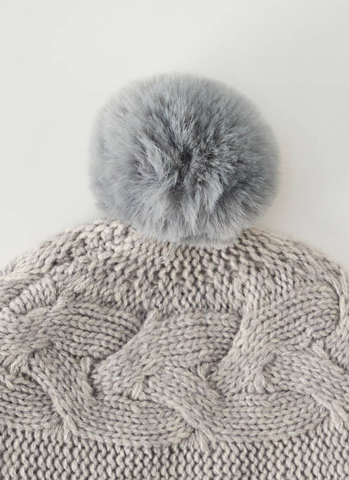 Bonnet gris NANO & NANETTE pour fille