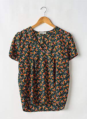 Blouse vert LES PETITES FLEURS pour femme