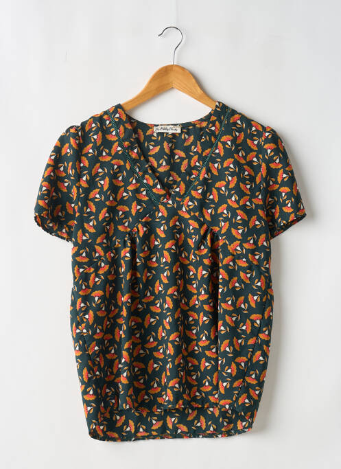 Blouse vert LES PETITES FLEURS pour femme