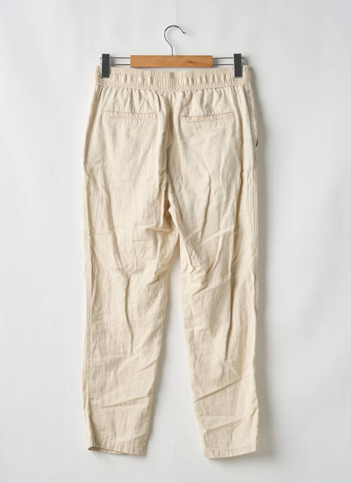 Pantalon droit beige ZARA pour femme