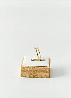 Bague matériaux métal or SANS MARQUE femme