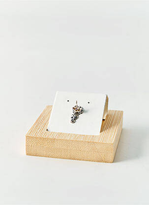 Boucle d'oreille mono  argent SANS MARQUE femme