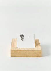 Boucle d'oreille mono argent SANS MARQUE pour femme seconde vue