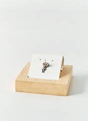 Boucle d'oreille mono argent SANS MARQUE pour femme seconde vue