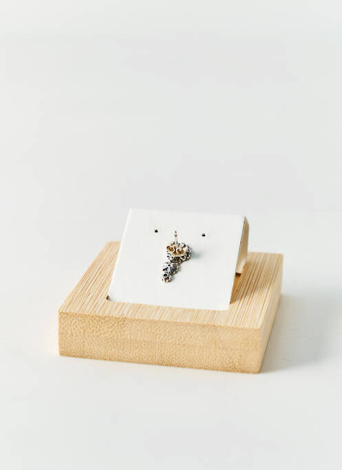 Boucle d'oreille mono argent SANS MARQUE pour femme