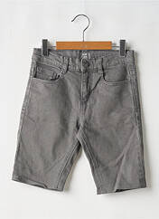 Bermuda gris KIABI pour garçon seconde vue