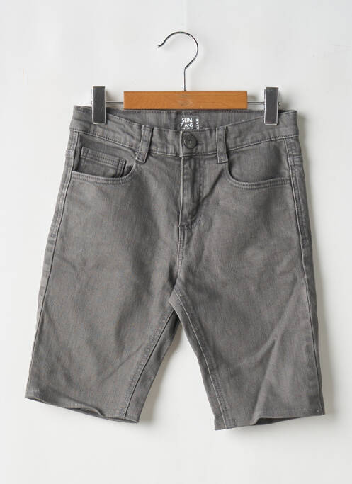 Bermuda gris KIABI pour garçon