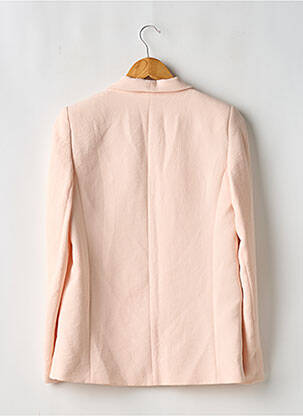 Blazer col châle rose CAROLL femme