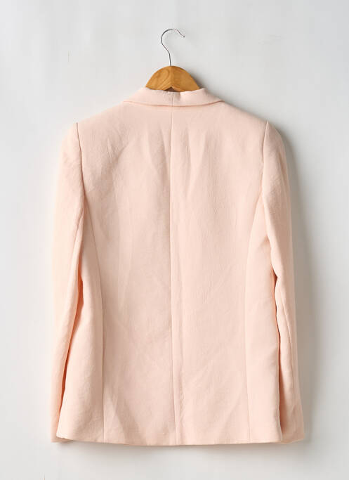 Blazer col châle rose CAROLL femme