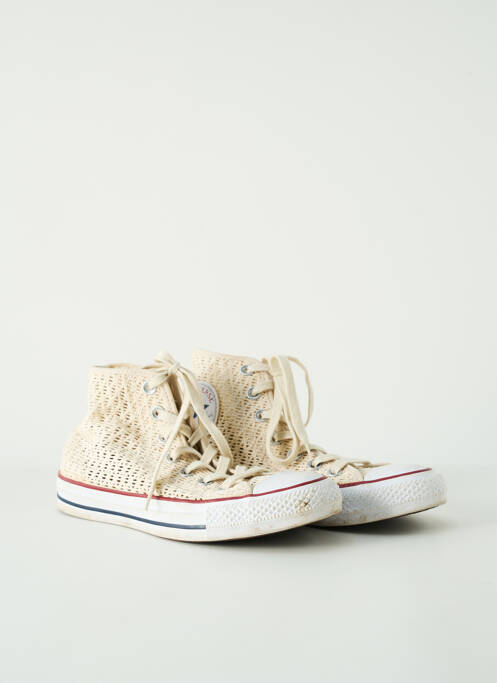 Baskets beige CONVERSE pour femme