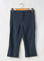 Pantacourt coupe droite bleu ZARA femme