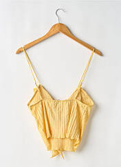 Top jaune ZARA pour femme seconde vue