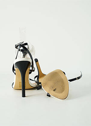Sandales/nu pieds talon aiguille talon haut de 10cm et plus noir SANS MARQUE femme