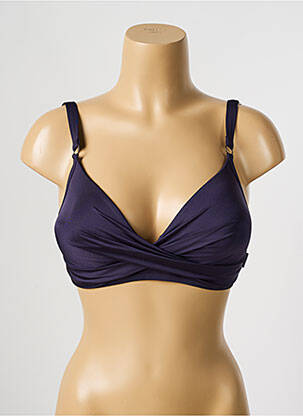Haut de maillot de bain haut soutien-gorge moulé haut soutien-gorge moulé bleu ROSA FAIA femme