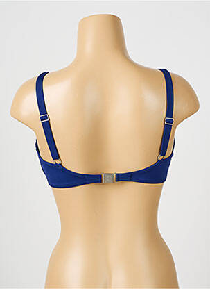 Haut de maillot de bain haut soutien-gorge emboitant haut soutien-gorge emboitant bleu CHANTELLE femme