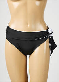 Bas de maillot de bain culotte culotte noir NICOLE OLIVIER femme