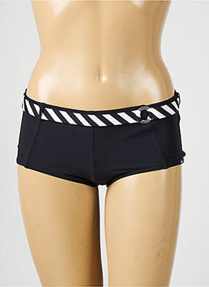 Bas de maillot de bain shorty shorty noir LIDEA femme