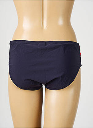 Bas de maillot de bain imprimé fantaisie culotte bleu ANITA femme