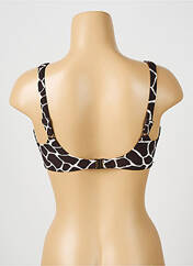 Haut de maillot de bain marron ROSA FAIA pour femme seconde vue