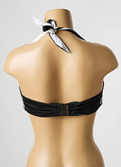 Haut de maillot de bain noir NICOLE OLIVIER pour femme seconde vue