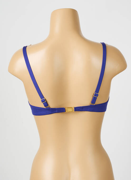 Haut de maillot de bain haut soutien-gorge moulé haut soutien-gorge moulé bleu CHANTELLE femme