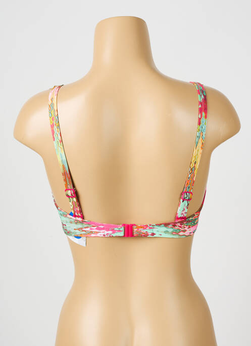 Haut de maillot de bain haut soutien-gorge emboitant haut soutien-gorge emboitant rose LIDEA femme