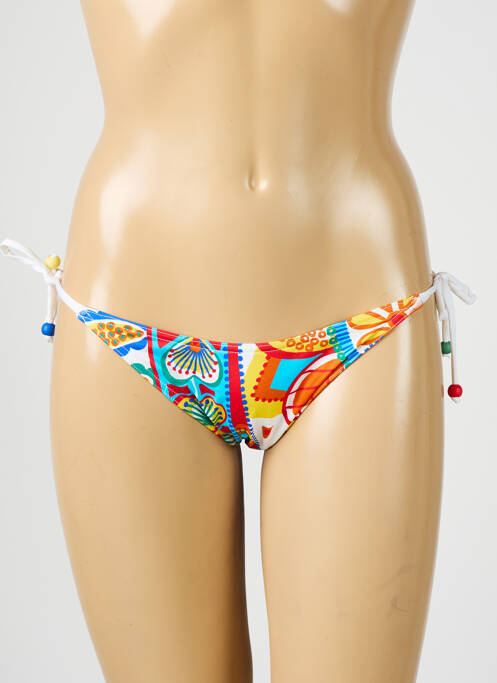 Bas de maillot de bain bleu NICOLE OLIVIER pour femme