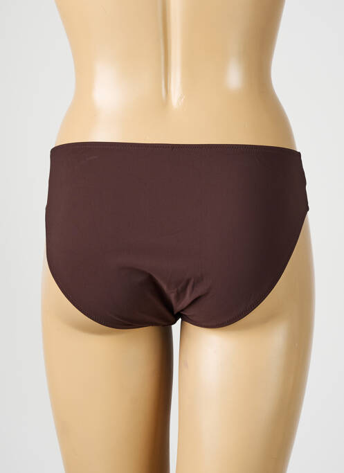 Bas de maillot de bain marron ROSA FAIA pour femme