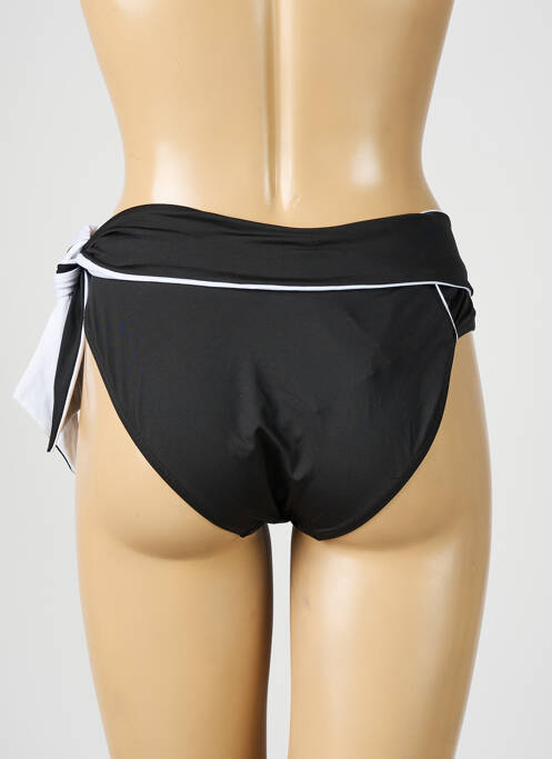 Bas de maillot de bain noir NICOLE OLIVIER pour femme