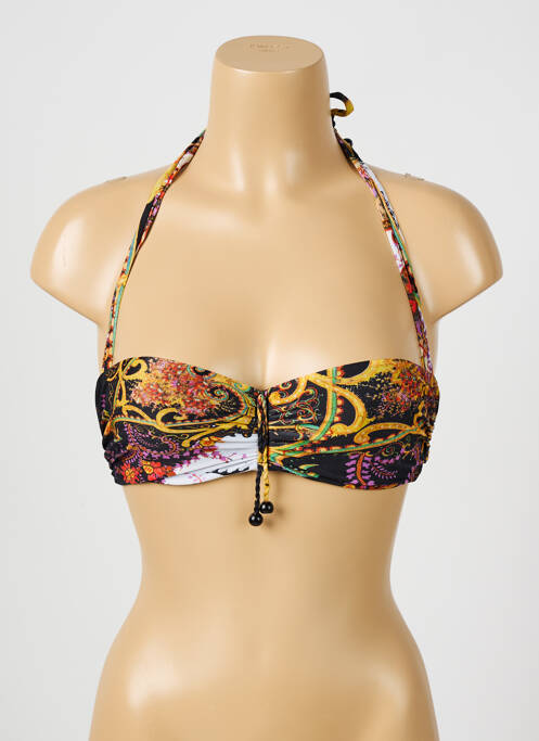 Haut de maillot de bain noir NICOLE OLIVIER pour femme