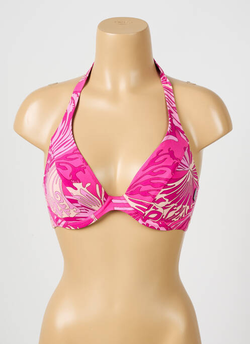 Haut de maillot de bain rose ROSA FAIA pour femme