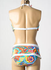 Maillot de bain 2 pièces blanc NICOLE OLIVIER pour femme seconde vue