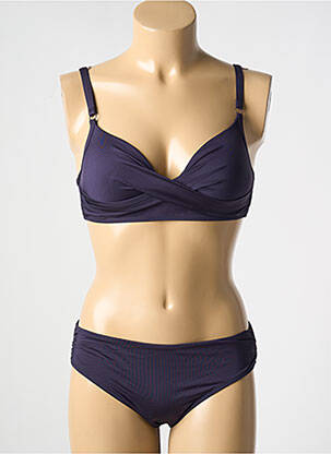 Maillot de bain 2 pièces violet ROSA FAIA pour femme