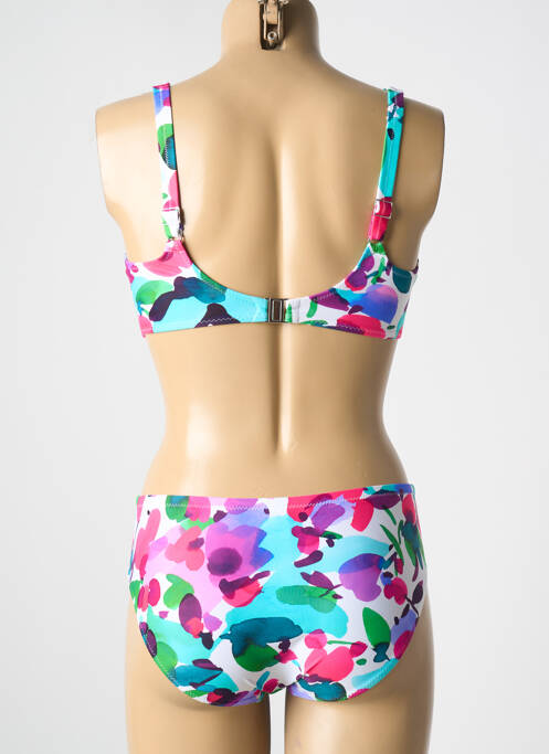 Maillot de bain 2 pièces bleu ANITA femme