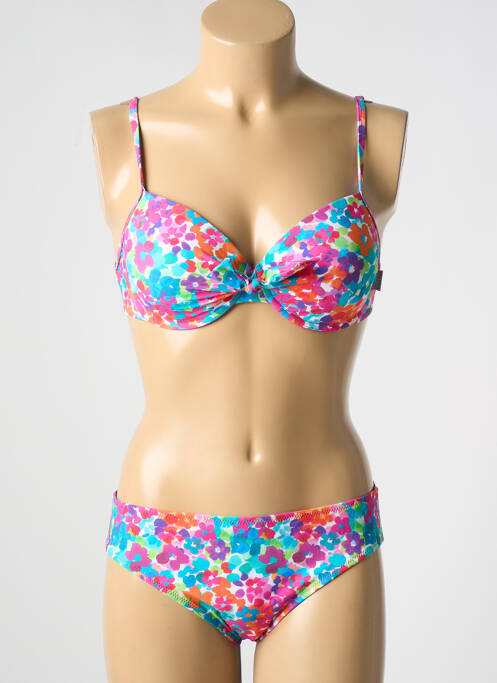 Maillot de bain 2 pièces bleu ROSA FAIA pour femme