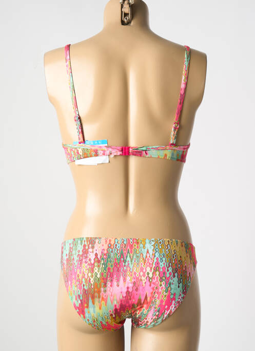 Maillot de bain 2 pièces vert LIDEA pour femme