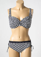 Maillot de bain 2 pièces noir ROSA FAIA pour femme seconde vue