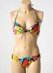 Maillot de bain 2 pièces orange RASUREL pour femme seconde vue