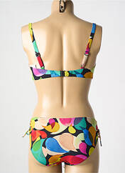 Maillot de bain 2 pièces rouge RASUREL pour femme seconde vue