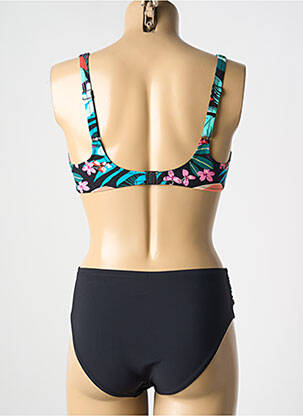 Maillot de bain 2 pièces stretch haut soutien-gorge balconnet noir ANITA femme