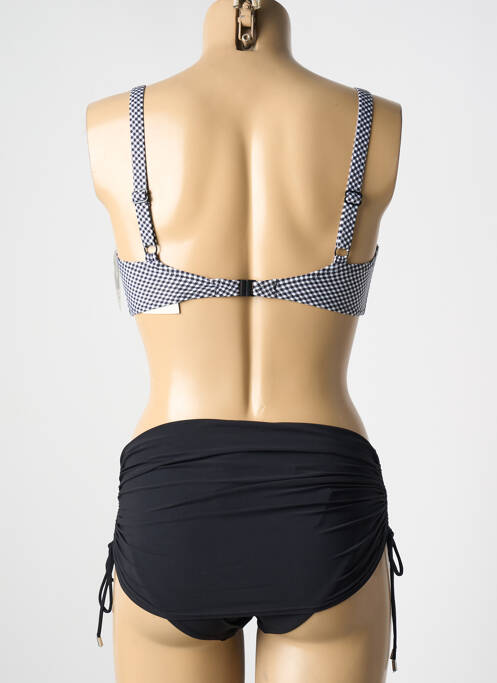 Maillot de bain 2 pièces noir LIDEA pour femme