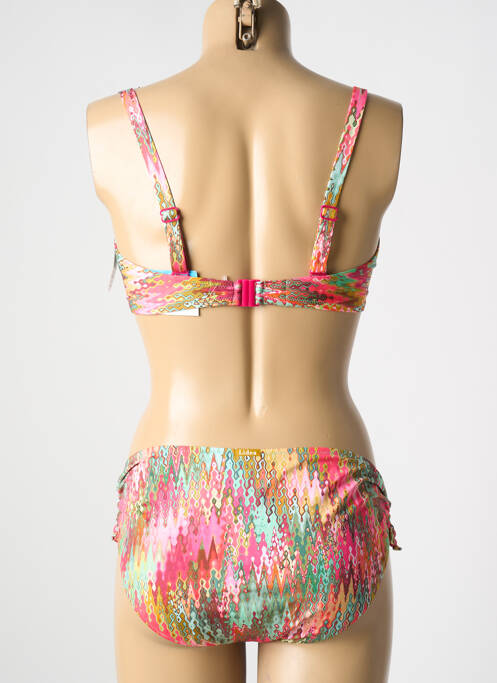 Maillot de bain 2 pièces rose LIDEA pour femme