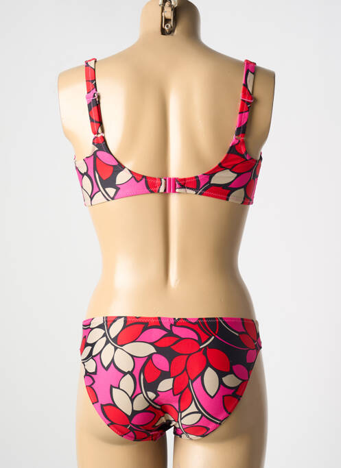 Maillot de bain 2 pièces rose ROSA FAIA femme