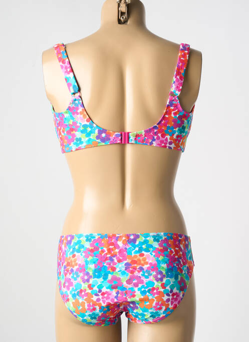 Maillot de bain 2 pièces rose ROSA FAIA femme