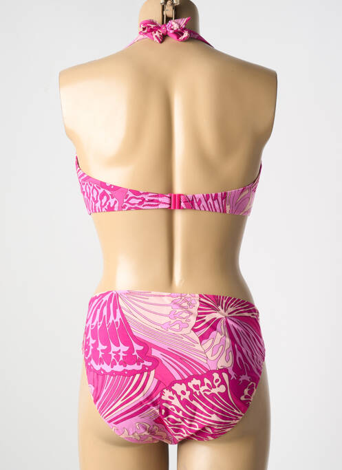 Maillot de bain 2 pièces rose ROSA FAIA femme