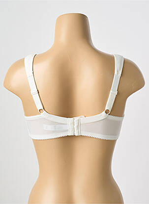 Soutien-gorge sans armature haut soutien-gorge emboitant blanc PIEGE femme