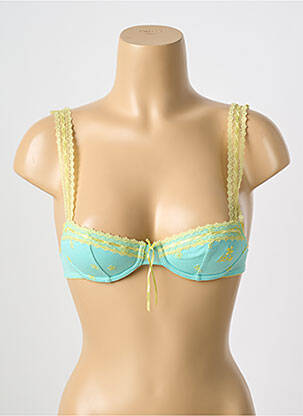 Soutien-gorge haut soutien-gorge balconnet haut soutien-gorge balconnet bleu LULUCASTAGNETTE femme