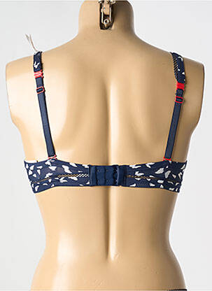 Soutien-gorge effet matière satinée haut soutien-gorge moulé bleu ESPRIT femme