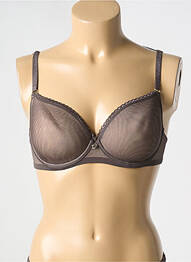 Soutien-gorge légère et transparente haut soutien-gorge moulé marron ESPRIT femme